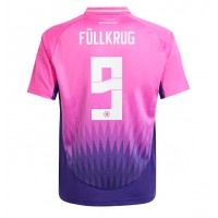Nemecko Niclas Fullkrug #9 Vonkajší futbalový dres ME 2024 Krátky Rukáv